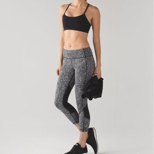 LULULEMON Pace Rival Crop Jacquard Mesh Crops